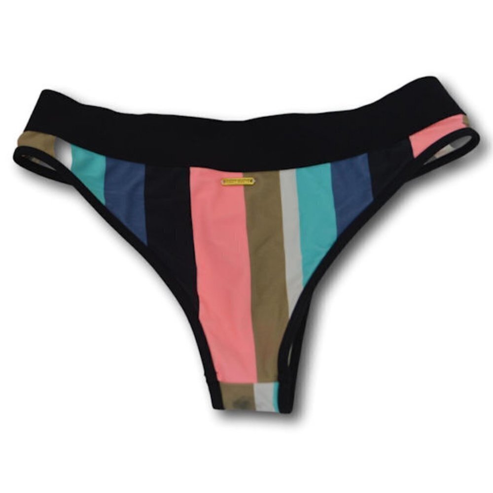 Body glove Lola Striped Bikini Bottom Size: S NWT - Picture 4 of 4